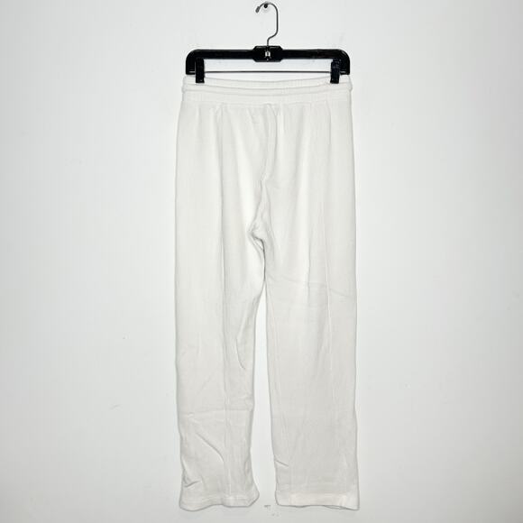 WILDFOX Ribbed Knit Sweatpants Womens Size Medium Beach Vacation Bridal Wedding - Picture 3 of 5